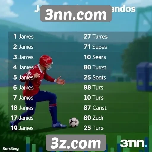 Popularidade dos jogos mais acessados em 3nn.com